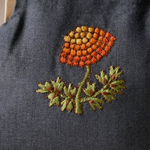 Load image into Gallery viewer, Genda Charcoal Coin Purse with Metal Clasp