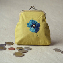 Load image into Gallery viewer, Banphool Canary Coin Purse with Metal Clasp
