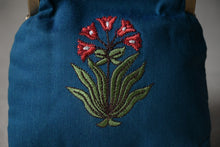 Load image into Gallery viewer, Gulistan Blue Coin Purse with Metal Clasp