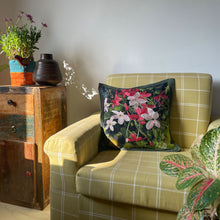 Load image into Gallery viewer, The Madhobilata Linen Cushion Cover