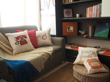 Load image into Gallery viewer, Retro Typewriter Cushion Cover