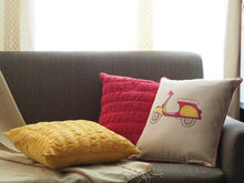 Load image into Gallery viewer, Retro Scooter Cushion Cover