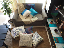 Load image into Gallery viewer, Metropolis Ivory Cushion Cover