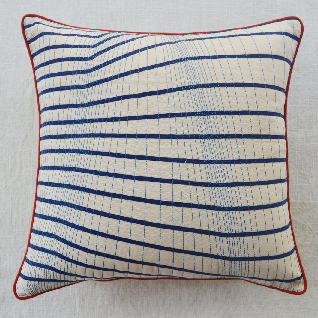 Metropolis Ivory Cushion Cover