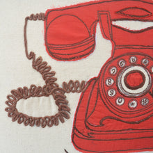 Load image into Gallery viewer, Retro Telephone Cushion Cover
