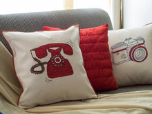 Load image into Gallery viewer, Retro Telephone Cushion Cover
